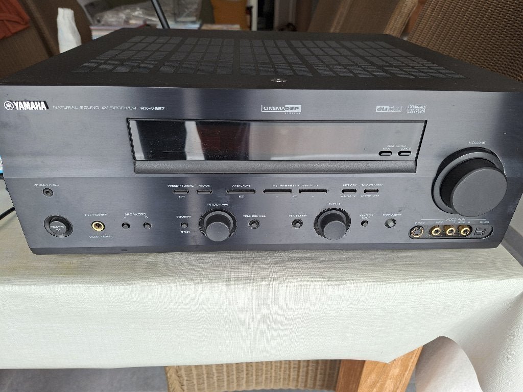 Yamaha RX-V657, TV, Hi-fi & Vidéo, Amplificateurs & Ampli-syntoniseurs, Yamaha, 60 à 120 watts, Comme neuf, Enlèvement