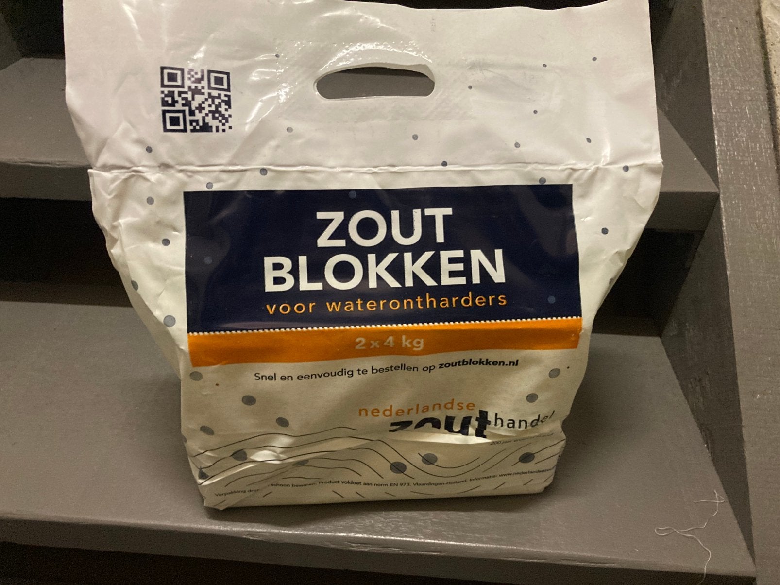 Zoutblok voor waterverzachter, Elektronische apparatuur, Waterontharders, Ophalen, Zo goed als nieuw