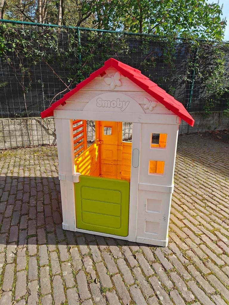 Smoby speelhuisje, Ophalen