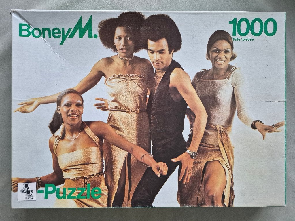 Puzzel 1000 stukjes "Boney M", Ophalen, Gebruikt, Legpuzzel