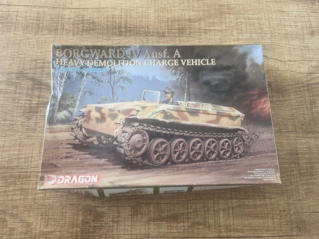 Dragon 1/35 Borgward IV Ausf.A, Hobby en Vrije tijd, Modelbouw | Auto's en Voertuigen, Overige merken, 1:32 tot 1:50, Nieuw, Ophalen of Verzenden