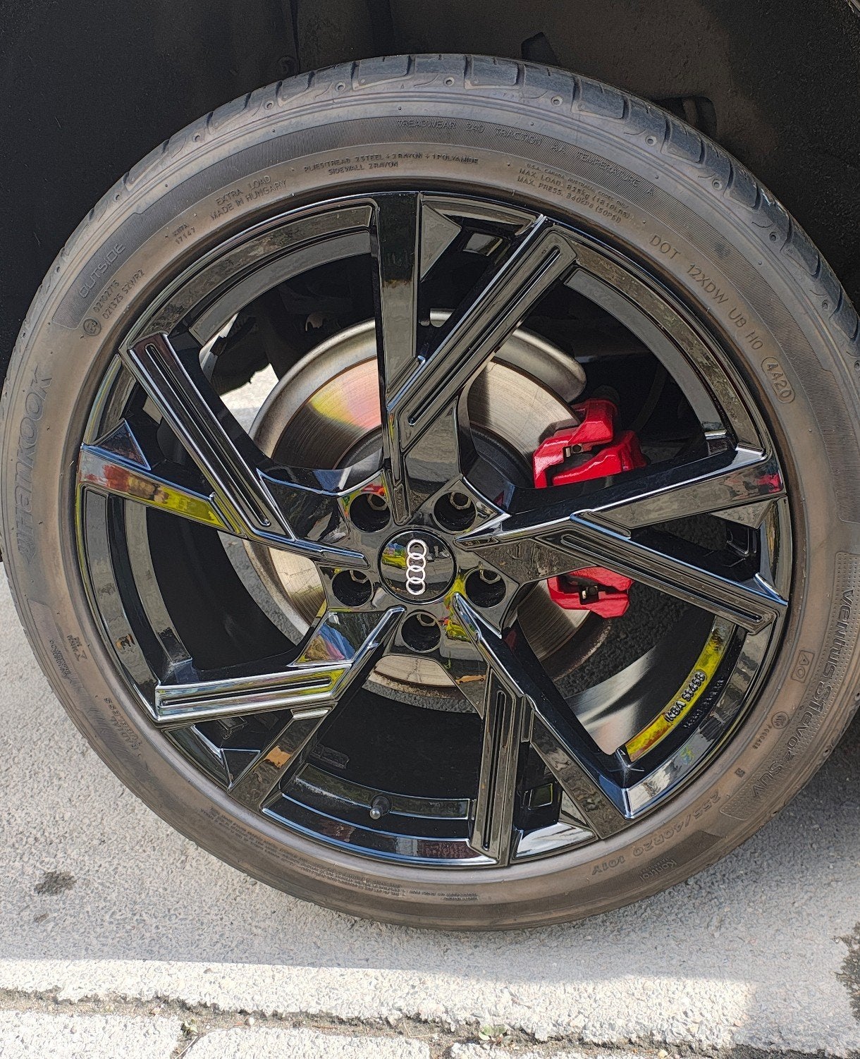 4 jantes 20" + pneus Audi A6/A7, Pneu(s)