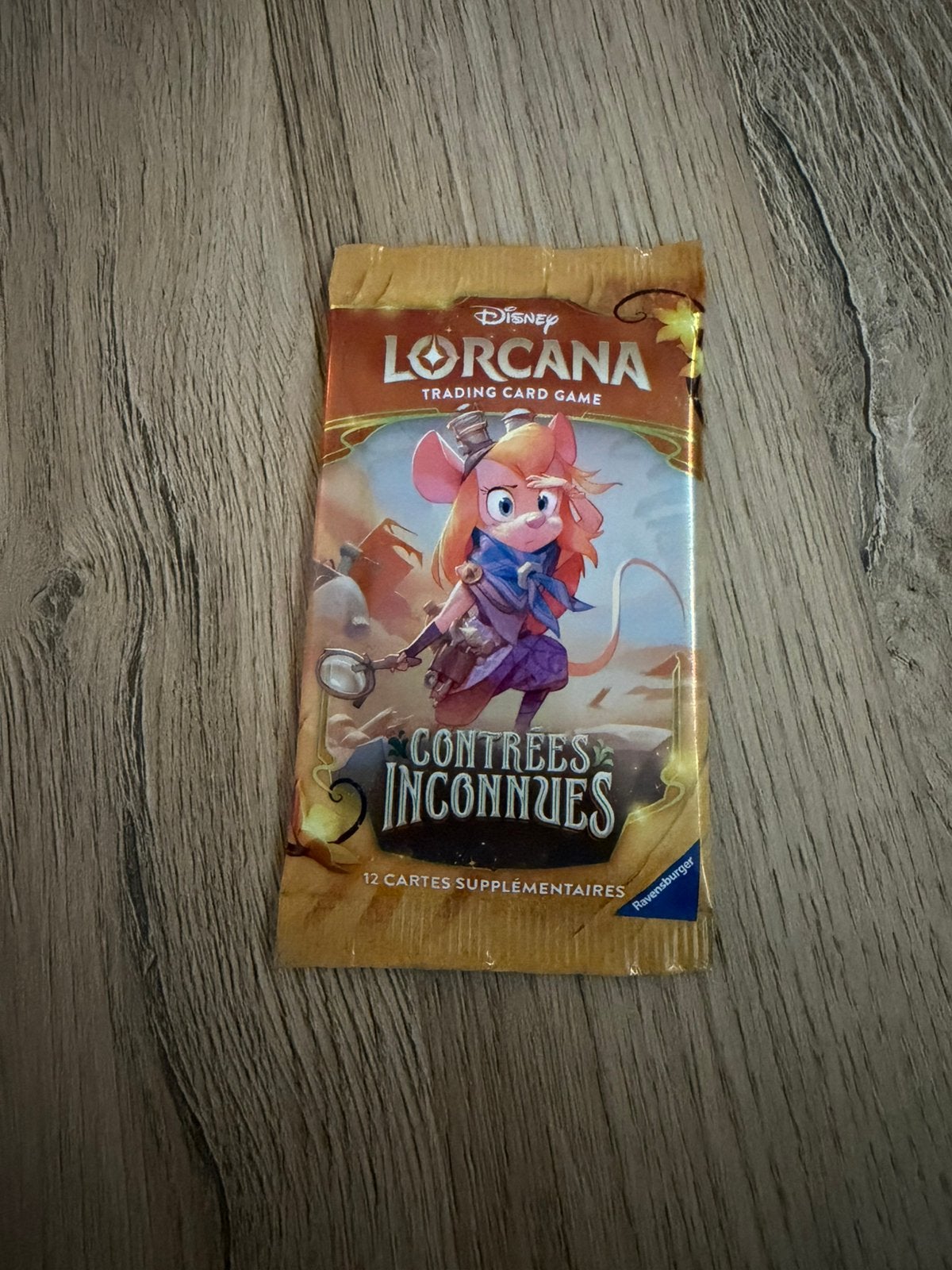 Disney Lorcana Contrées Inconnues Booster FR – 12 kaarten, Ophalen of Verzenden, Nieuw, Booster
