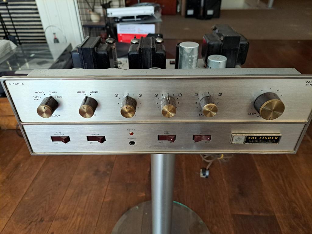 Ampli vintage fisher, Enlèvement
