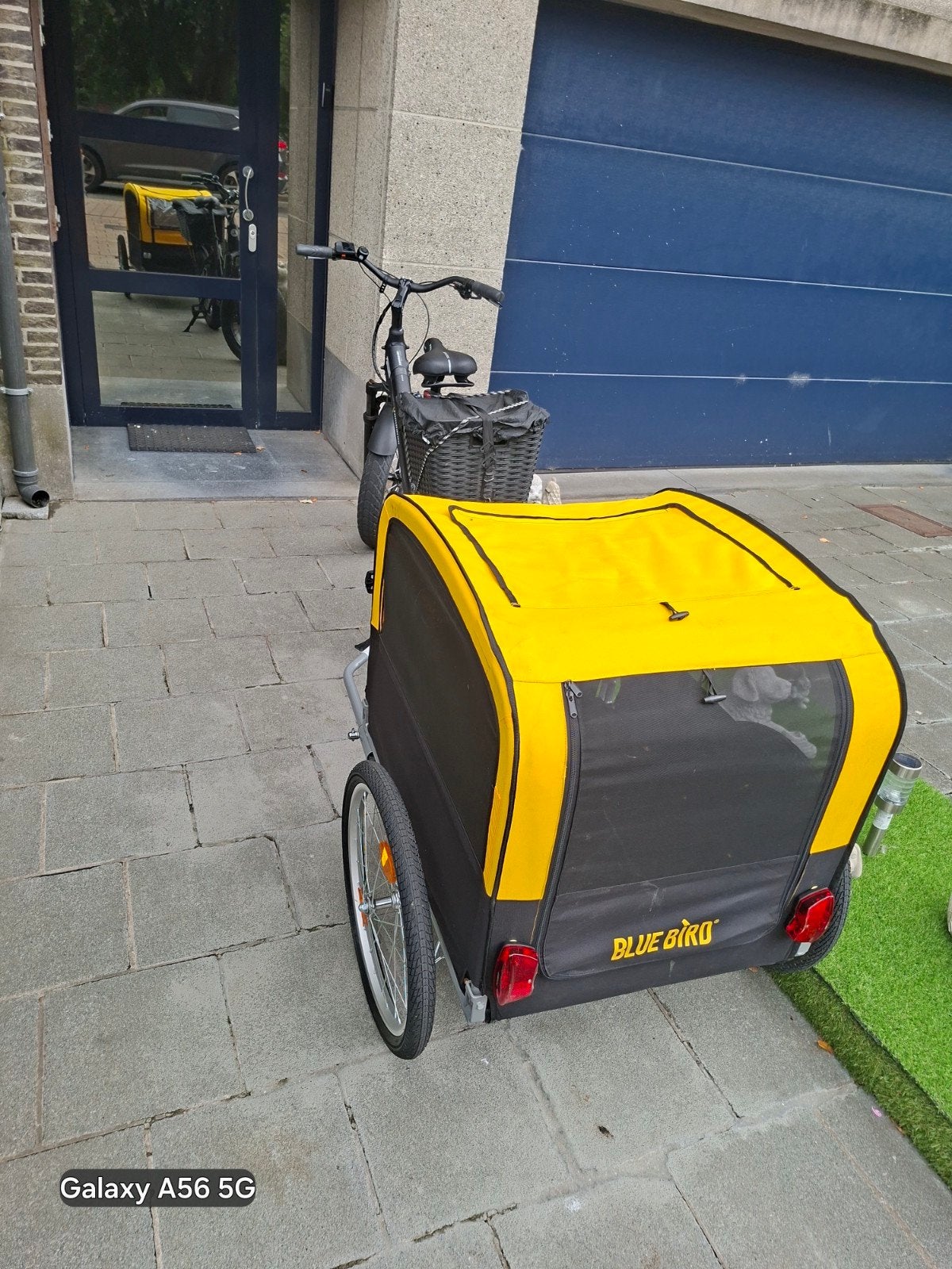 achat d'une remorque à vélo... nouveau prix 349€, Remorque pour chien, 40 à 60 kg, Pliable, Enlèvement