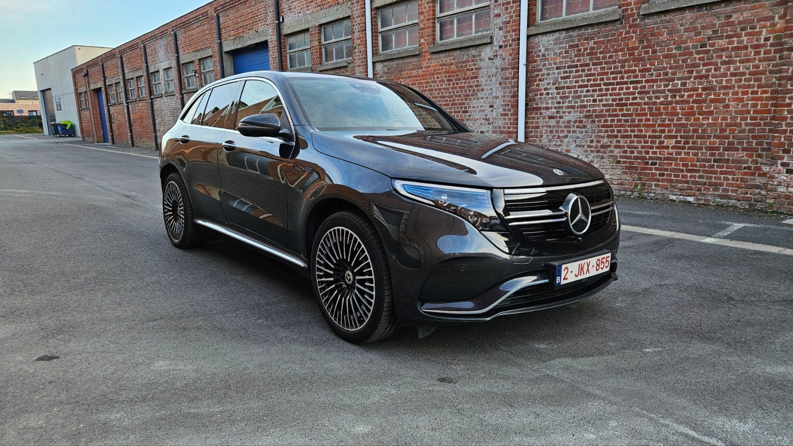 Mercedes EQC 400 4MATIC AMG line - 2020 - 73.705km, Autos, Cuir, Achat, Noir, Apple Carplay