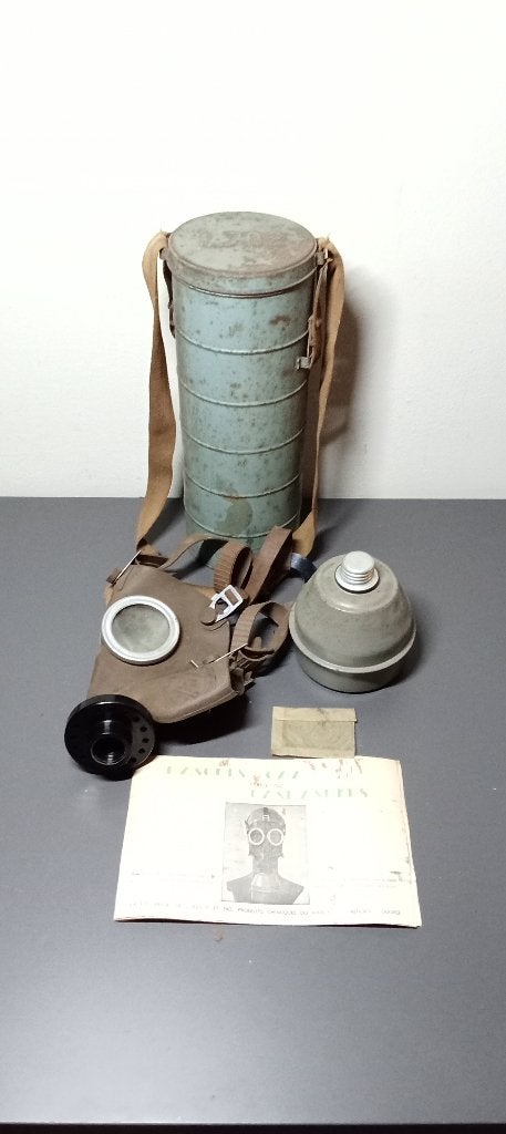 Masque à Gaz Défense Passive WW2, Ophalen of Verzenden, Landmacht, Overige typen