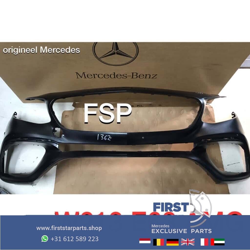 W213 E63 AMG VOORBUMPER ZWART Mercedes E Klasse 2016-2022 OR, Utilisé, -, Avant, -