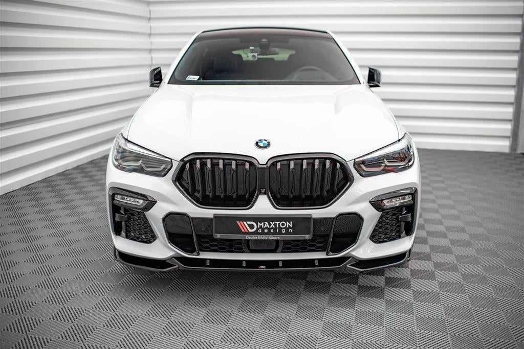 Maxton Design Bmw X6 M Pack G06 Voorspoiler Spoiler Splitter, Autos : Divers, Tuning & Styling, Envoi