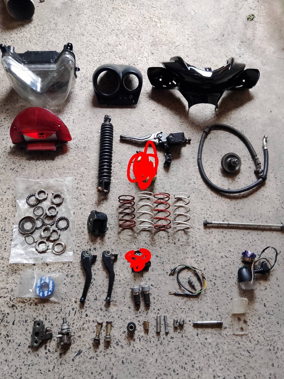 Pièces mbk nitro, Fietsen en Brommers, Ophalen, Yamaha