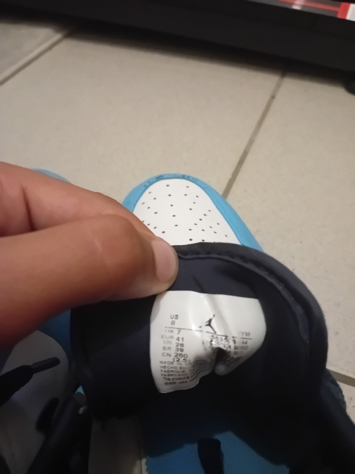 nike yordan schoenen, Nike, Sneakers, Gedragen, Verzenden