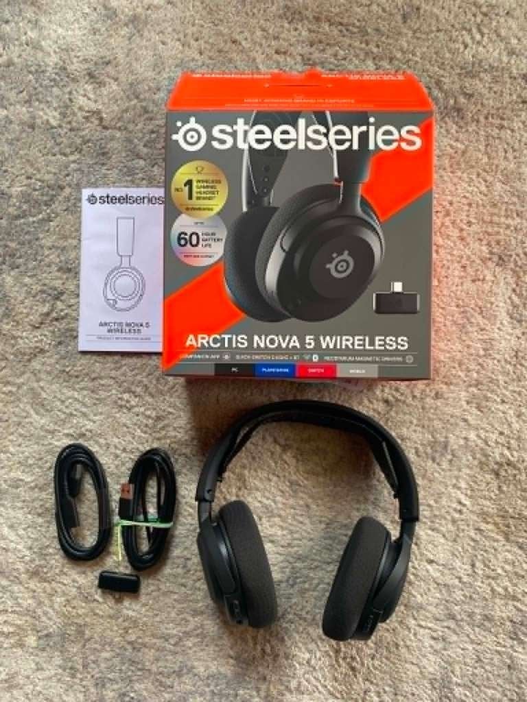 SteelSeries Arctis Nova 5 draadloze gamingheadset, Audio, Tv en Foto, Hoofdtelefoons, Nieuw, Steelseries, Draadloos, Ophalen of Verzenden