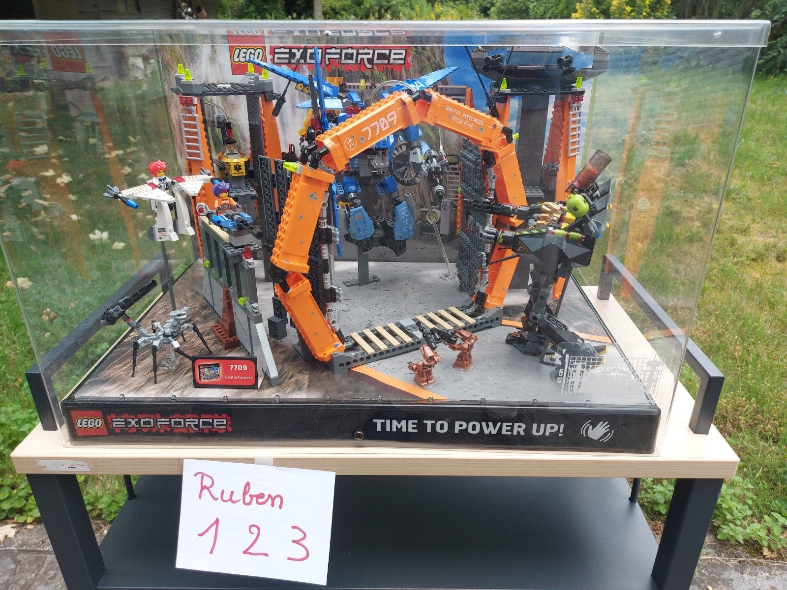Lego display Exo Force 7709, Ophalen, Lego