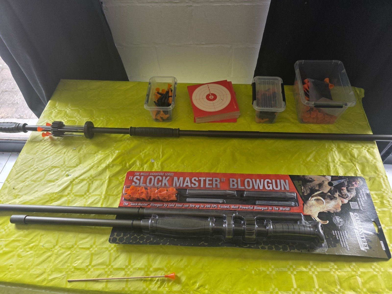 2x Tim Wells signature series Blowgun (2stuks(, Ophalen