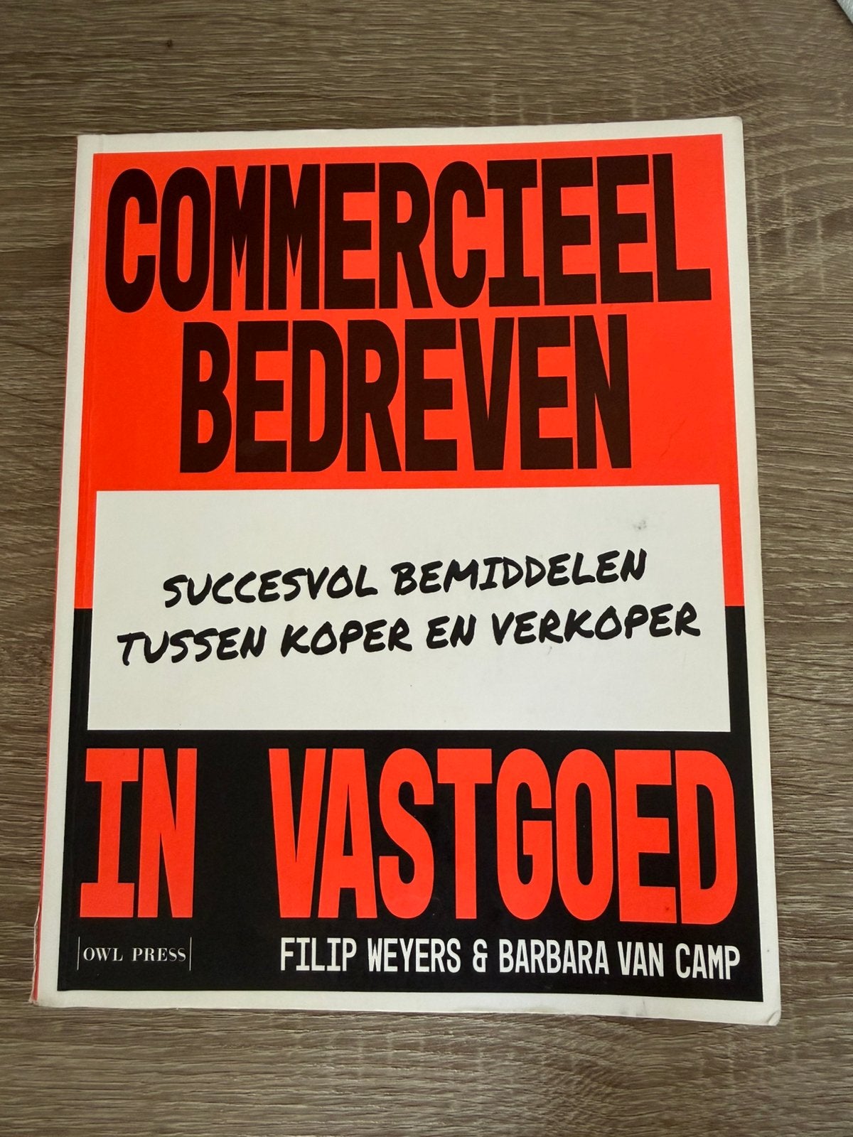 Barbara Van Camp - Commercieel bedreven in vastgoed, Boeken, Ophalen, Barbara Van Camp; Filip Weyers