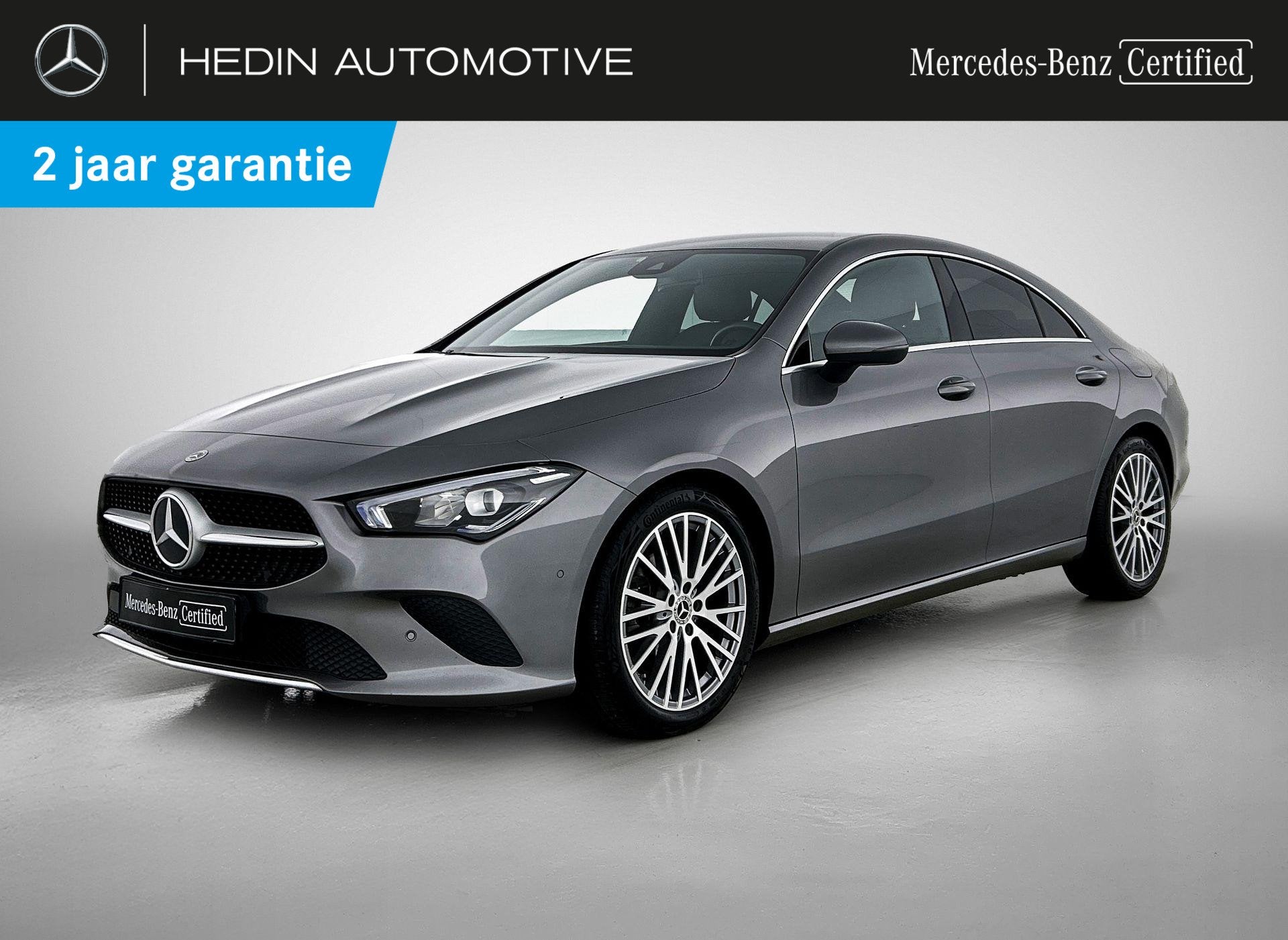 Mercedes-Benz CLA-klasse 180 Coupé Luxury Line | Smartphone, Auto's, Stof, Gebruikt, Zwart, 4 cilinders