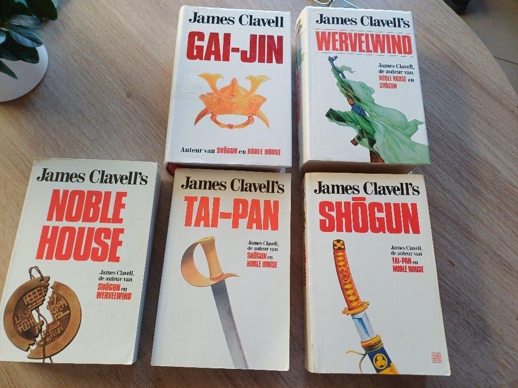 Boeken James Clavell's, Boeken, Ophalen, Zo goed als nieuw