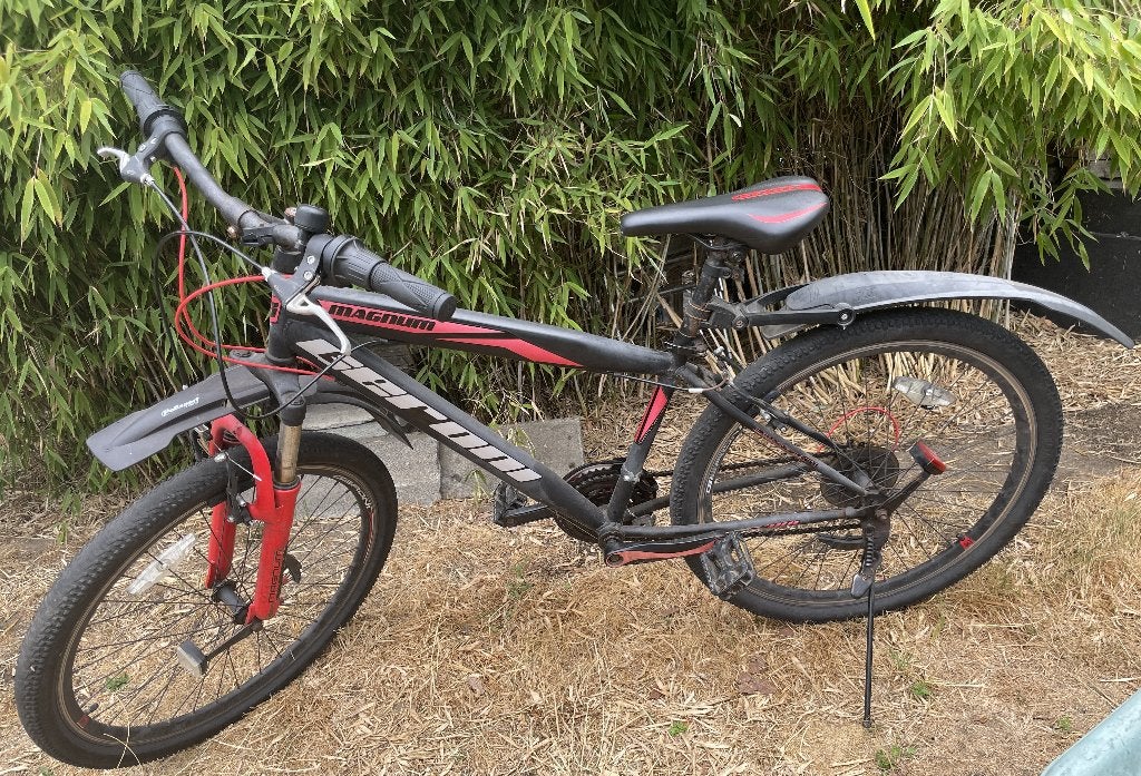 jongens mountainbike 26 inch, Fietsen en Brommers, Gebruikt, Velgrem, Versnellingen, Magnum