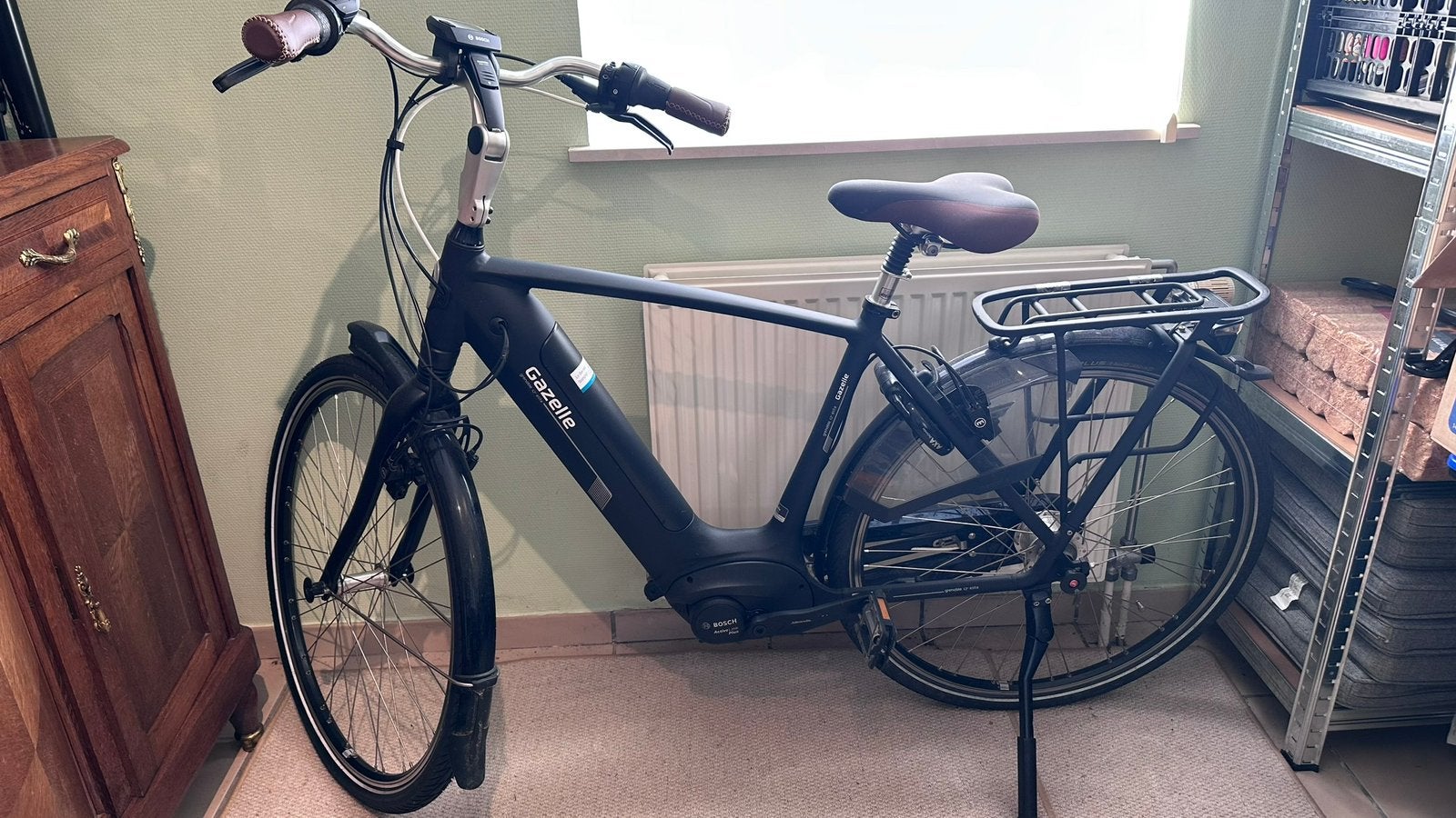 Vélotaf électrique Gazelle Grenoble C7+ HMB (2019) – 446 km, Ophalen, Zo goed als nieuw, Gazelle, Versnellingen