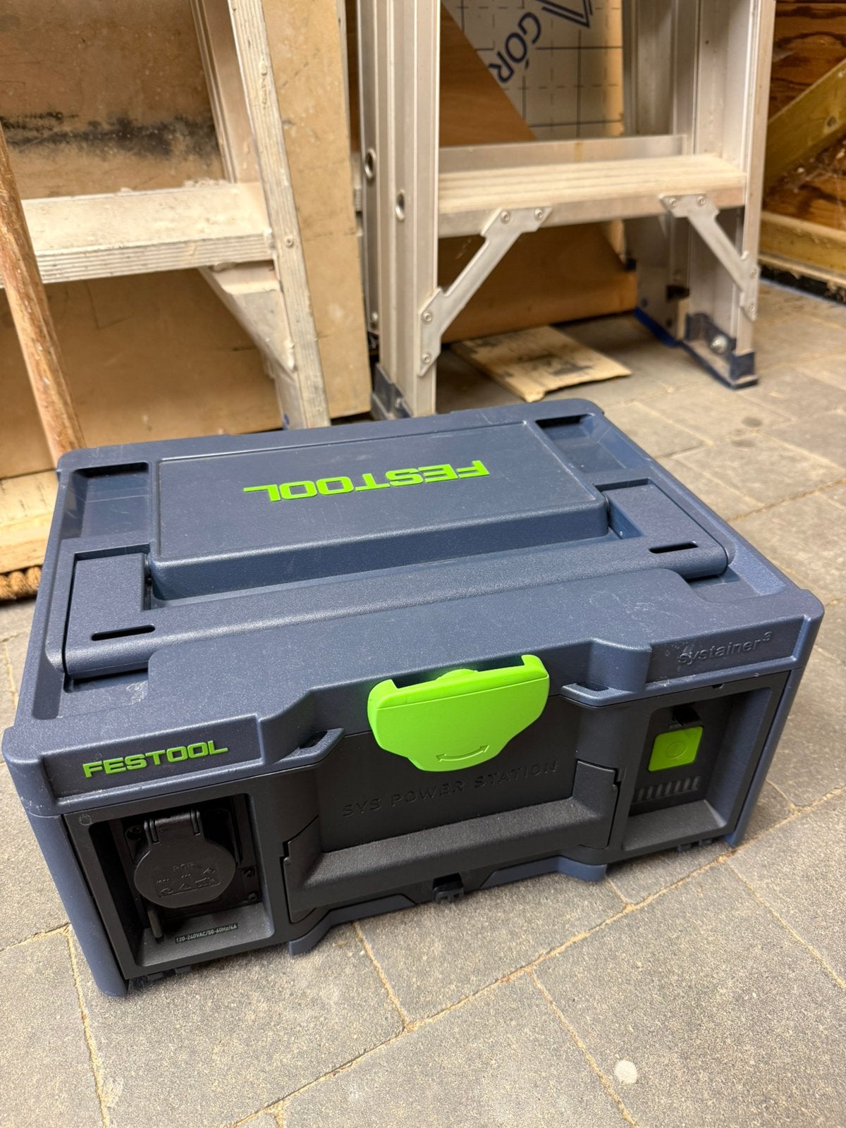 Festool SYS-PST 1500 Li HP SYS-PowerStation, Doe-het-zelf en Bouw, Gereedschapskisten, Ophalen of Verzenden, Gevuld, Nieuw