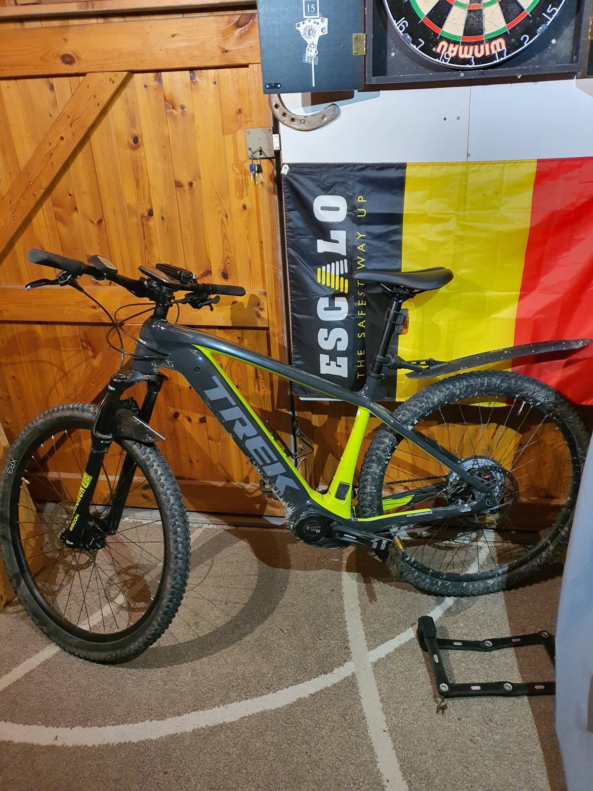 Trek powerfly 5 large, Fietsen en Brommers, Ophalen, Heren, Zo goed als nieuw, Trek