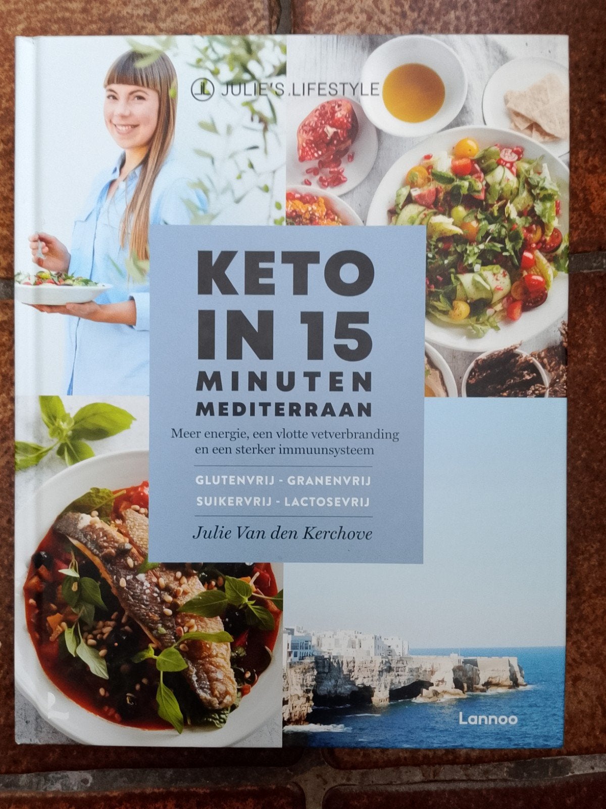 Julie Van den Kerchove - Keto in 15 minuten - Mediterraan, Boeken, Hoofdgerechten, Nieuw, Ophalen of Verzenden, Julie Van den Kerchove