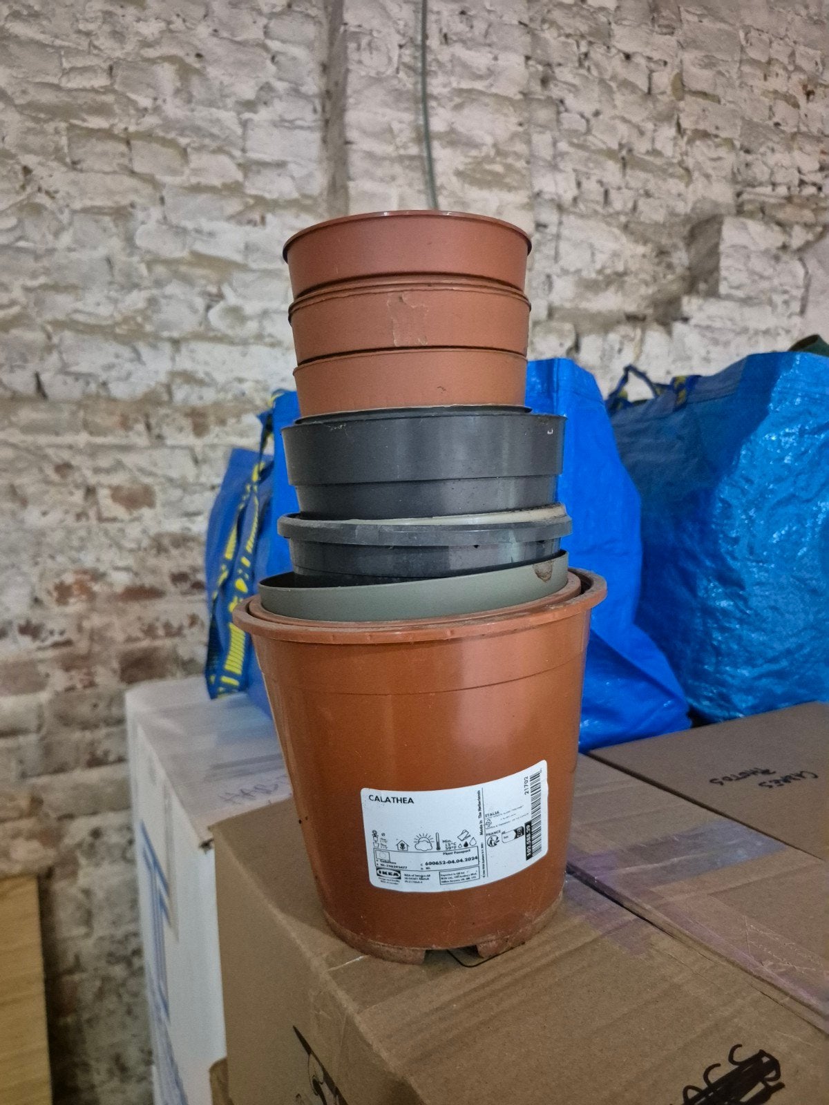 pile de pot, Maison & Meubles, Enlèvement, Comme neuf, Autres matériaux