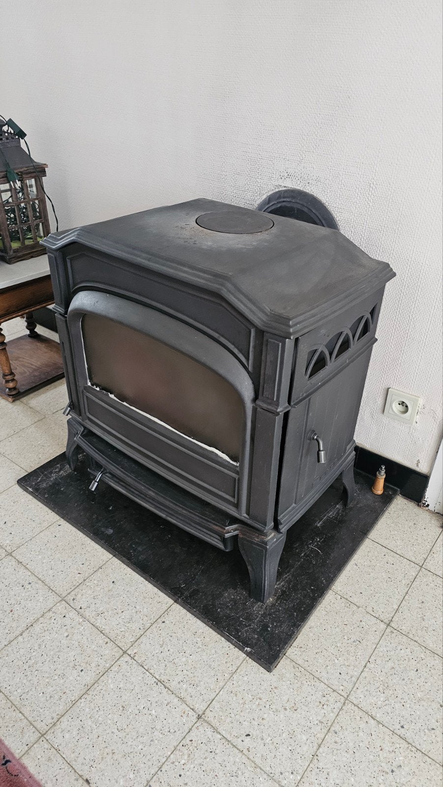 Dovre 750 houtkachel, Huis en Inrichting, Ophalen, Gebruikt, Vrijstaande haard, Houthaard