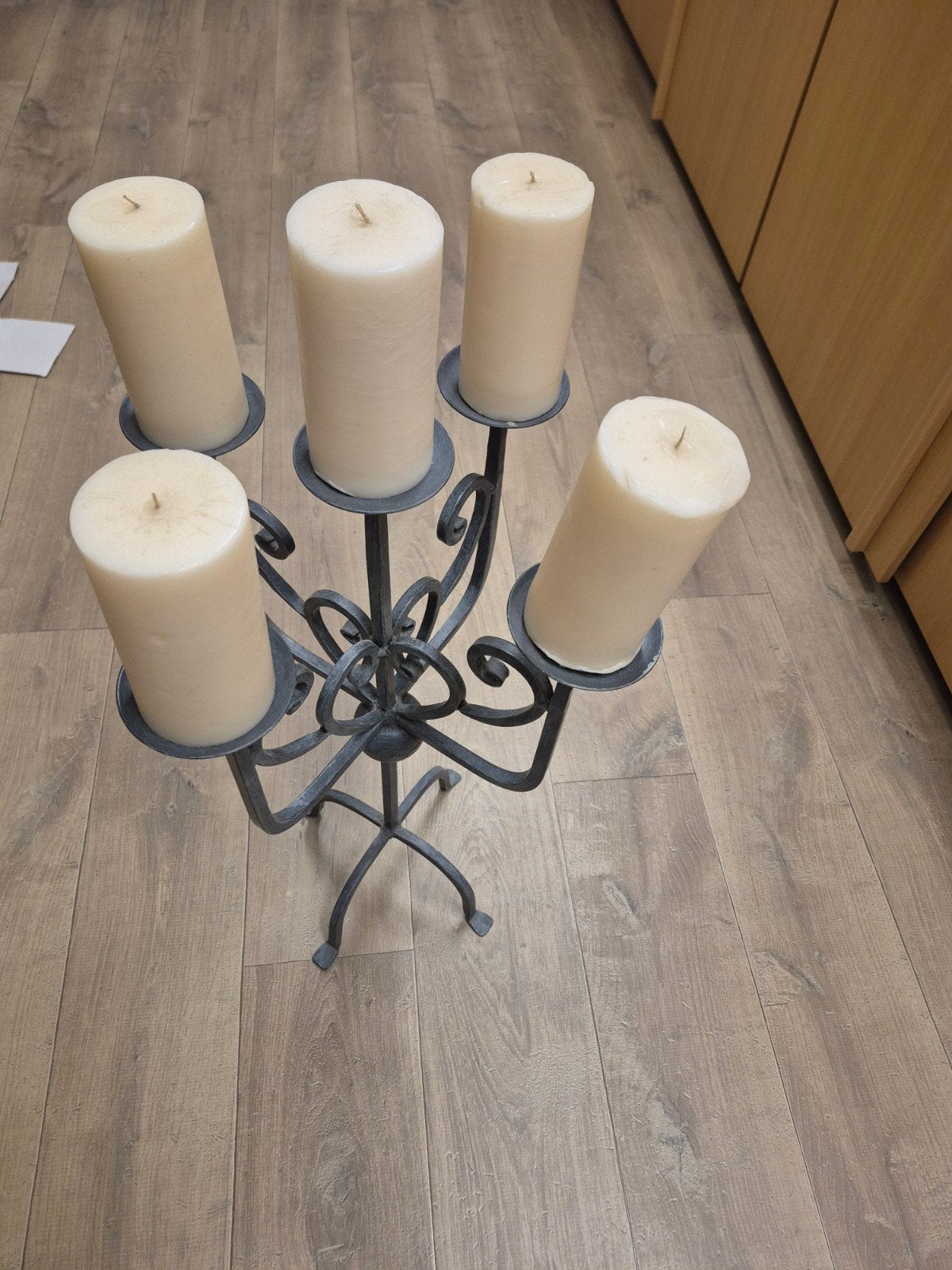 Kandelaar met 5 kaarsen, Huis en Inrichting, Woonaccessoires | Kandelaars en Kaarsen, Ophalen, Kandelaar