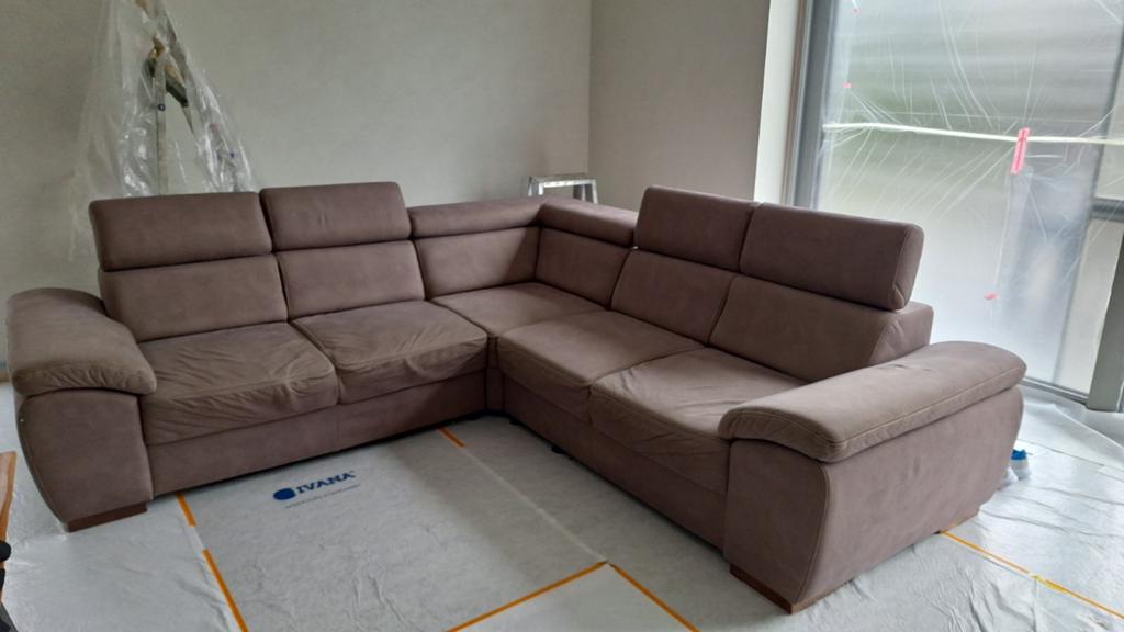 Hoeksalon,verschillende combinaties.kleur grijs bruin., Huis en Inrichting, Ophalen