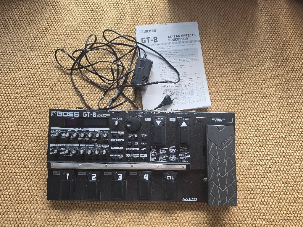 Guitar effects processor boss gt8, Muziek en Instrumenten, Ophalen, Gebruikt