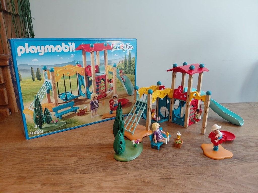 Playmobil Family Fun set 9423: Grote Speeltuin, Ophalen, Complete set, Overige typen, Family fun