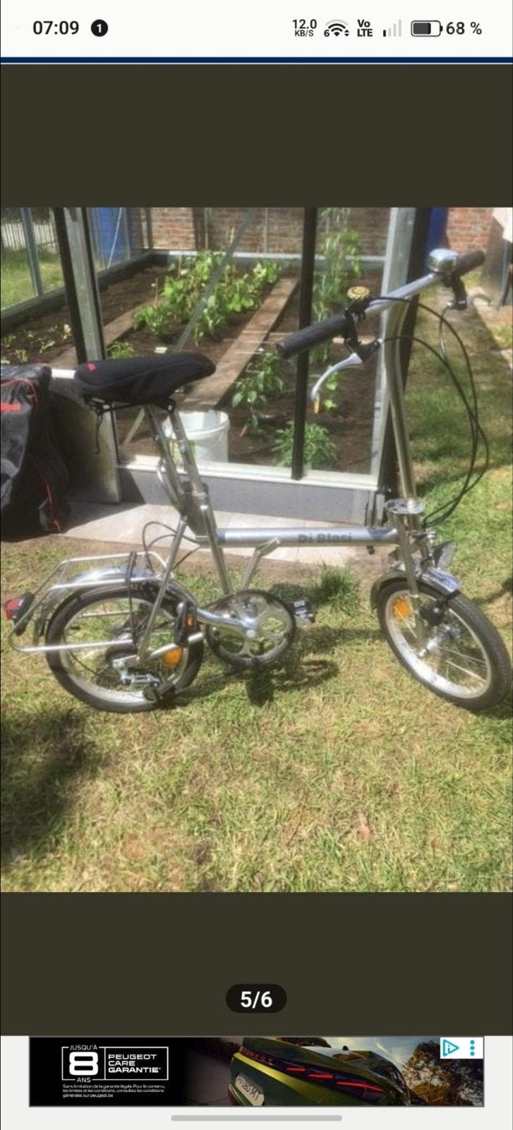 Vélo inox Plastimo spécial bateau, Sports nautiques & Bateaux, Voiles & Accessoires de voile, Enlèvement