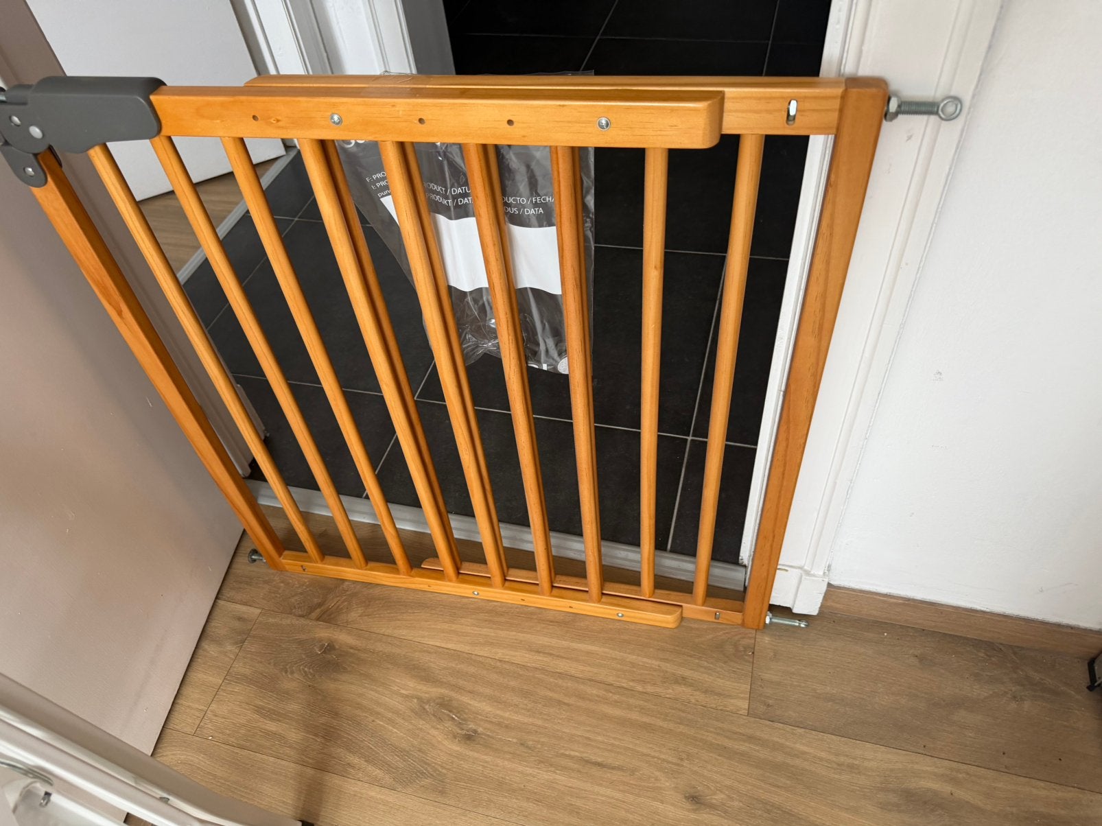 Houten traphekje / veiligheidshekje voor kinderen, Kinderen en Baby's, Traphekjes, Ophalen, Zo goed als nieuw