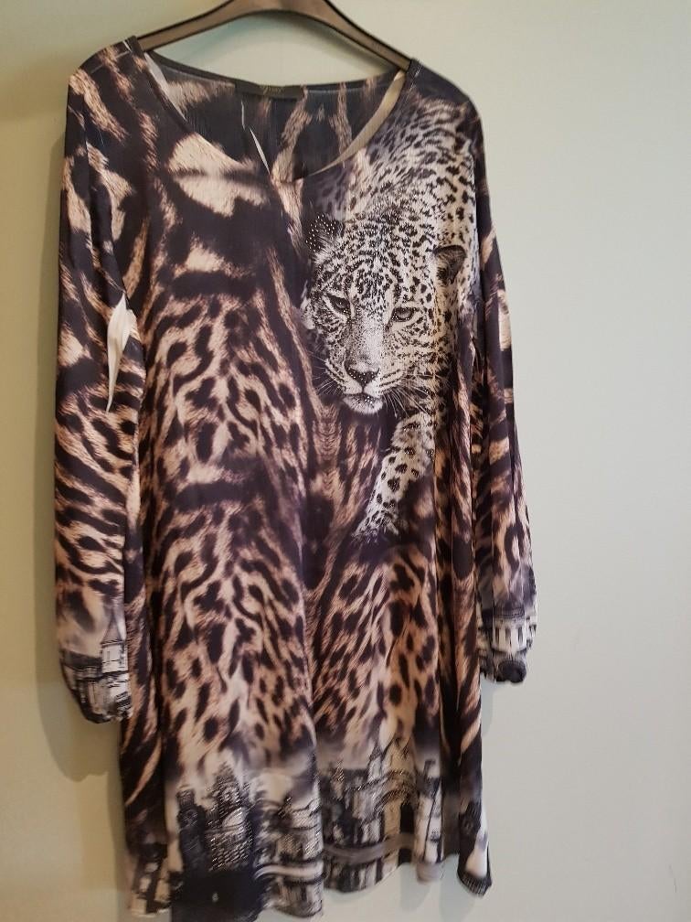 Heel mooi kleedje te koop, Overige kleuren, Maat 42/44 (L), Ophalen of Verzenden, Zo goed als nieuw