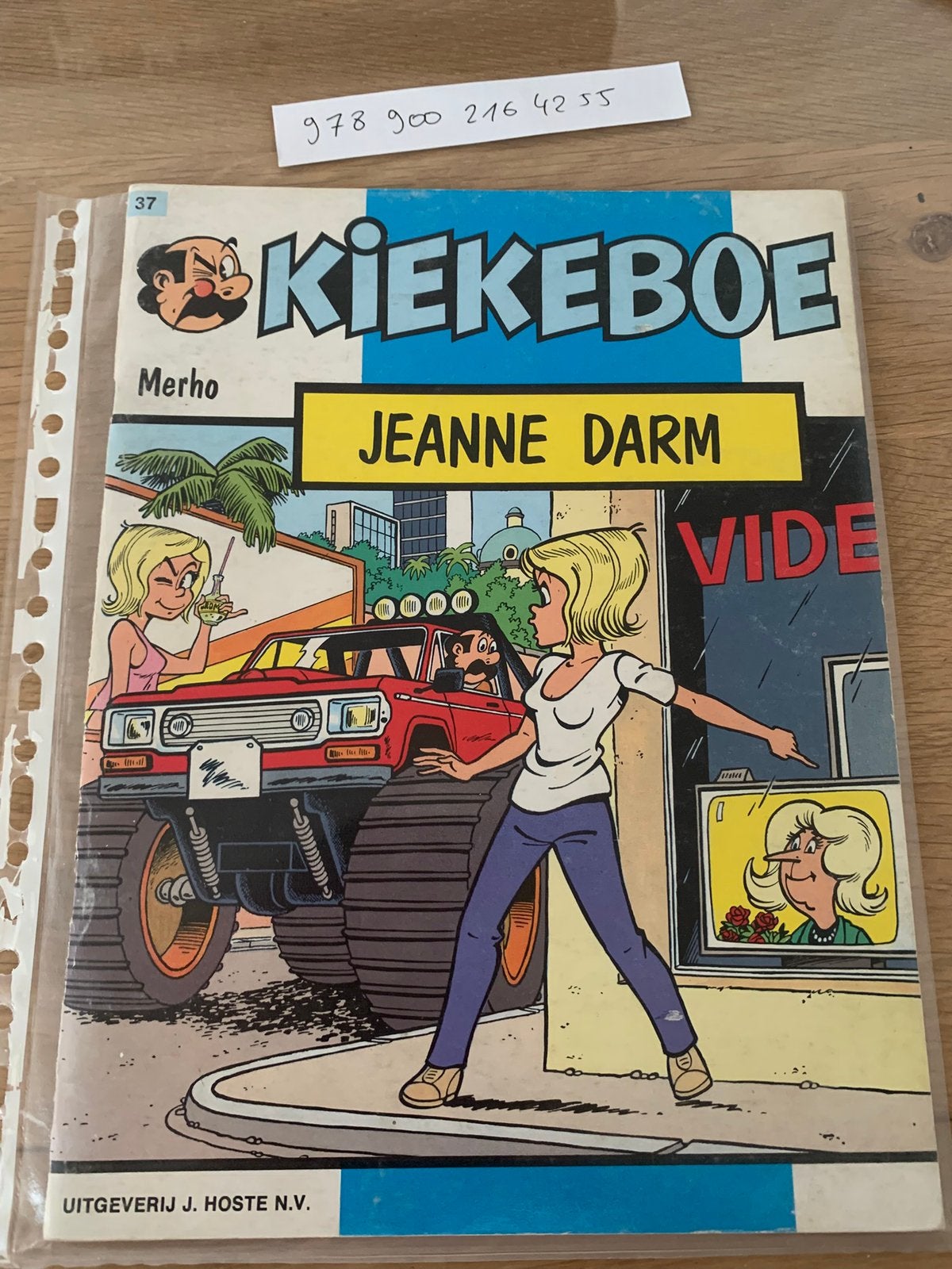 Merho - Kiekeboe - Jeanne Darm (eerste druk), Enlèvement ou Envoi, Comme neuf