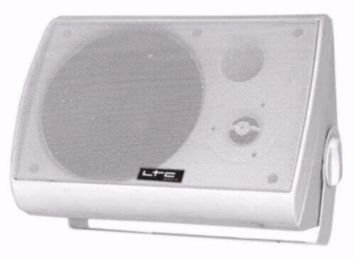 100 Volt of 8 Ohm 2 weg speakers 30 Watt Wit [2012-B], Ophalen of Verzenden, Nieuw, Overige typen