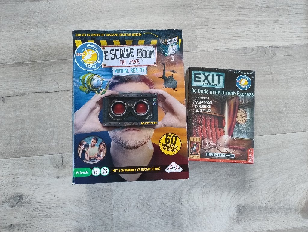 Spellen escape room - exit, Hobby en Vrije tijd, Gezelschapsspellen | Overige, Ophalen of Verzenden, Nieuw, 999 Games