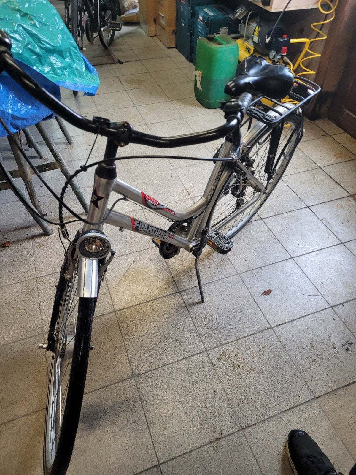 Flanders city touring, Fietsen en Brommers, Ophalen, Gebruikt, Velgrem, Versnellingen