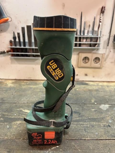 hitachi koki werklamp UB180, Enlèvement, Utilisé, Moins de 50 watts, Lampe