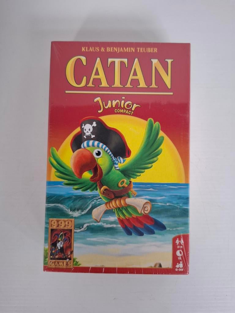 Catan Junior Compact 999 Games bordspel nieuw spel, Hobby en Vrije tijd, Een of twee spelers, Ophalen of Verzenden, Nieuw, 999 games
