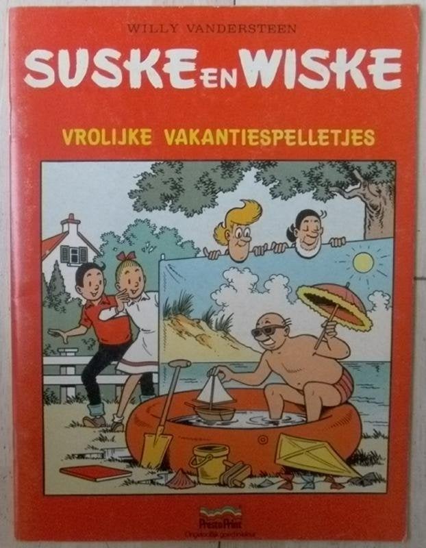 Suske en Wiske  - Vrolijke vakantiespelletjes ( 1988 ), Enlèvement ou Envoi