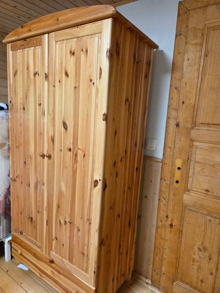 Garde robe, Maison & Meubles, Comme neuf, 50 à 100 cm, Pin, Avec espace de penderie