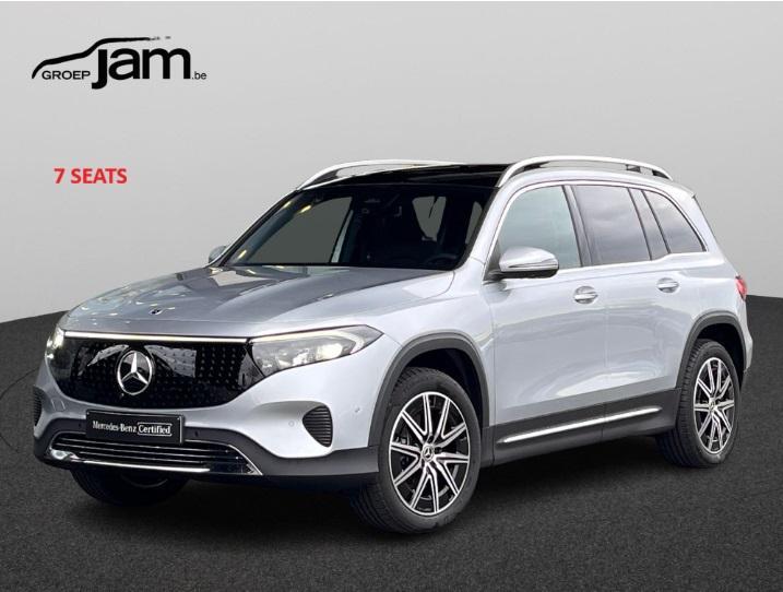 Mercedes-Benz EQB 300 4MATIC Luxury Line 7p., Auto's, Mercedes-Benz, Bedrijf, Te koop, EQB, 360° camera, 4x4, Airconditioning