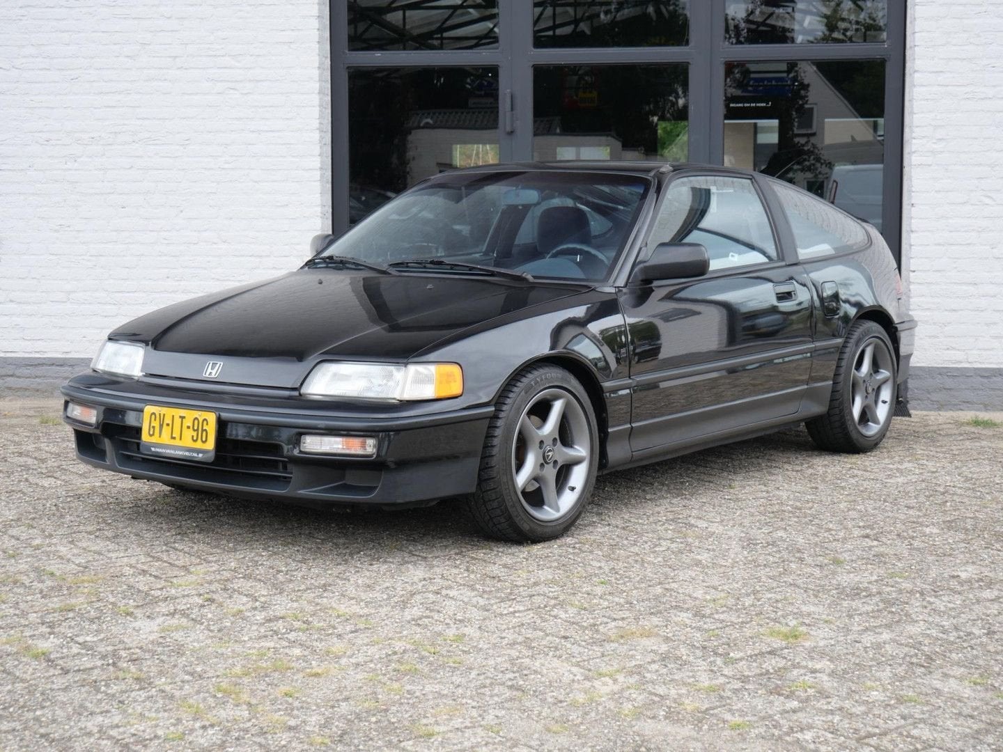 Honda Civic COUPE CRX 1.5 I AUT U9 Airco, Auto's, Automaat, Radio, Zwart, Zwart