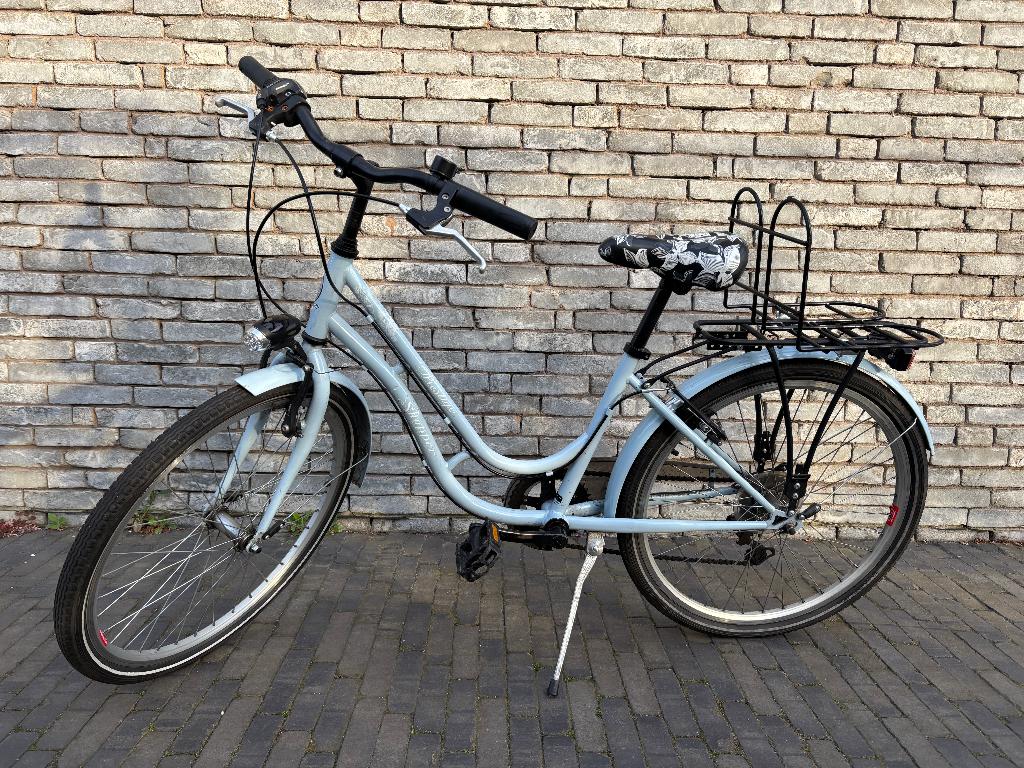 Meisjesfiets 24", Fietsen en Brommers, Fietsen | Meisjes, Ophalen, Velgrem, Versnellingen, Gebruikt