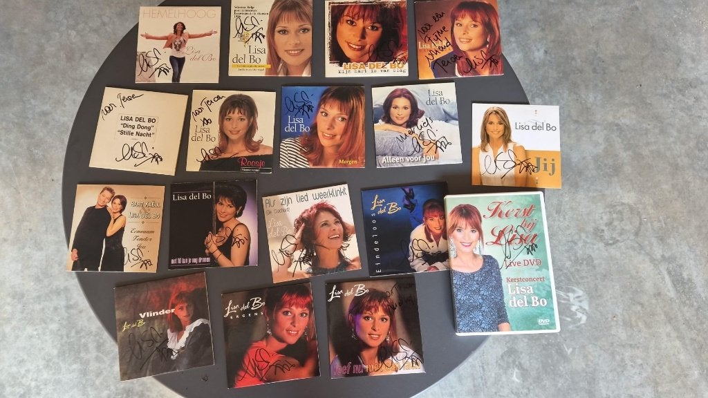 cd, Schlager, Ophalen of Verzenden, Single, Gesigneerd