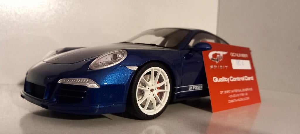 1/18 Porsche 911 991 Carrera 4s 5M Porsche Fans 2013, Enlèvement, Neuf, Voiture, Autres marques