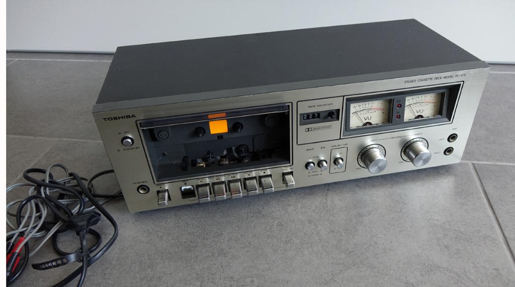 Toshiba - Stereo Cassette Deck model PC-X10, Audio, Tv en Foto, Cassettedecks, Ophalen