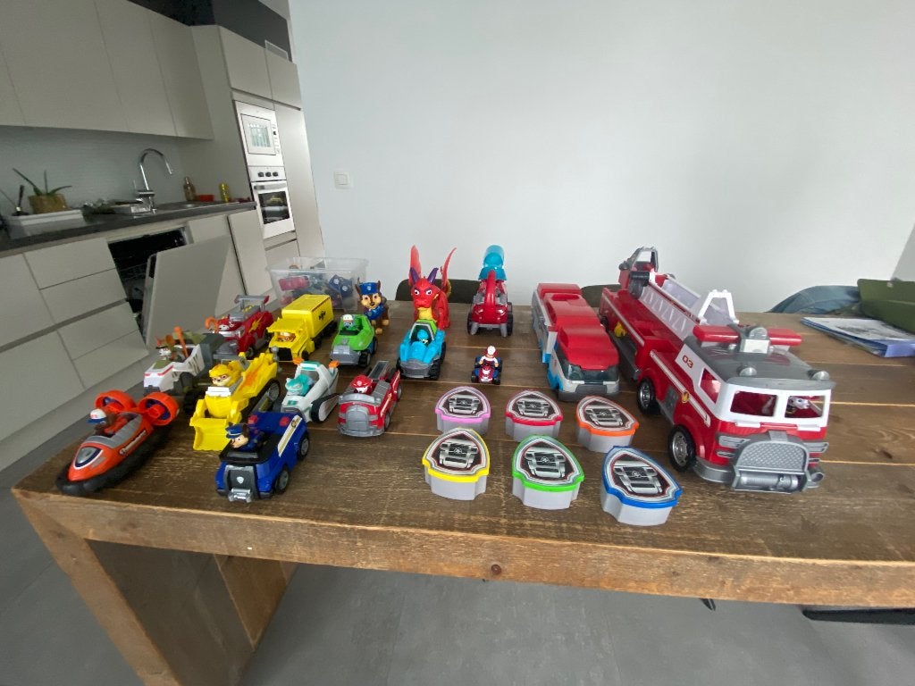 Set Paw Patrol, Ophalen, Gebruikt